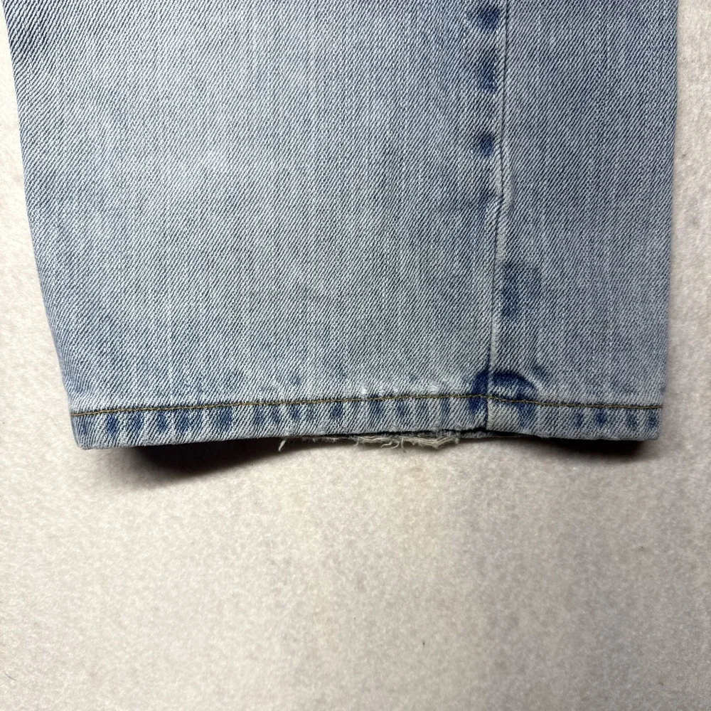 Polo Ralph Lauren Jeans Mens Straight Leg Light Wash Denim Jeans 34x32